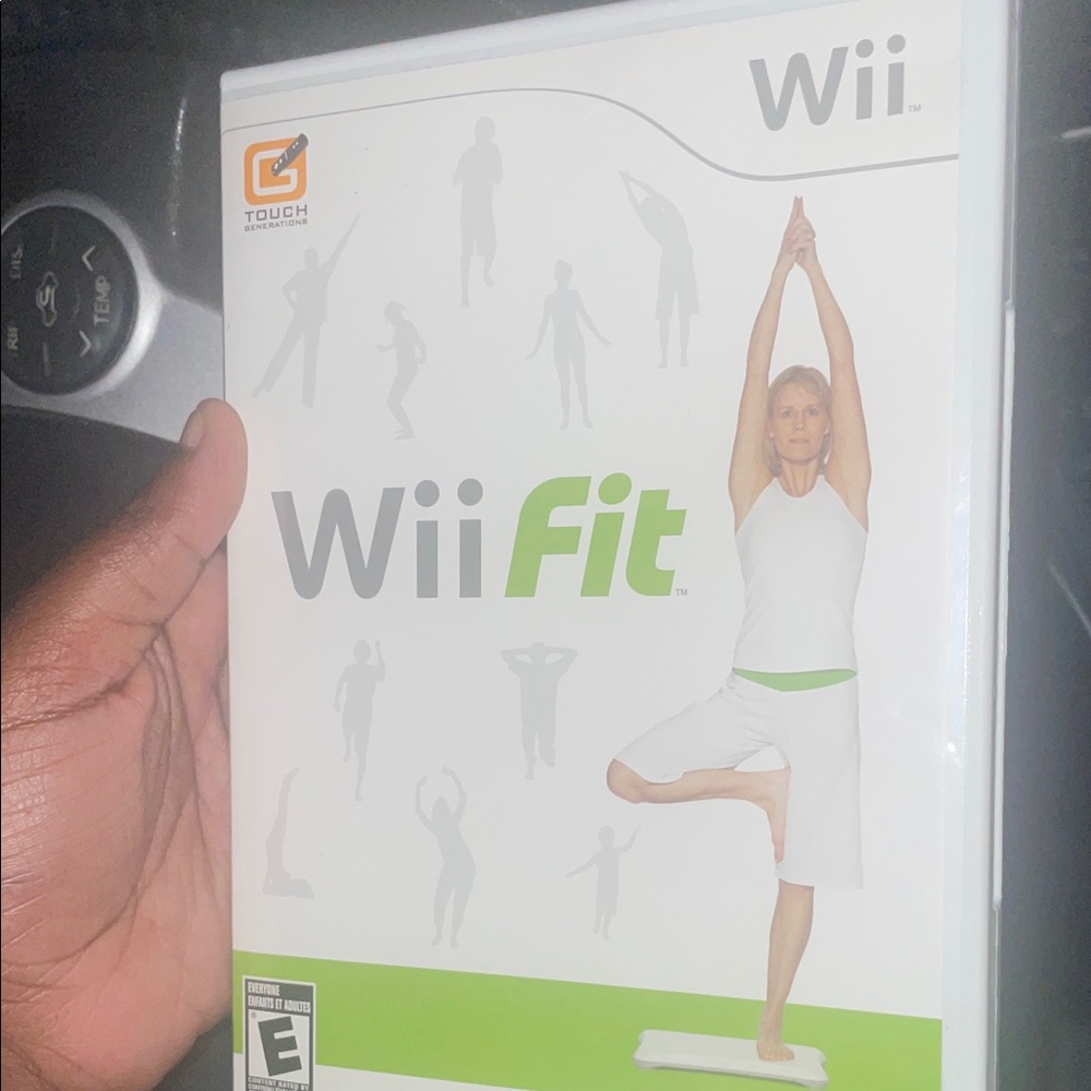Wii Fit Game - White and Green